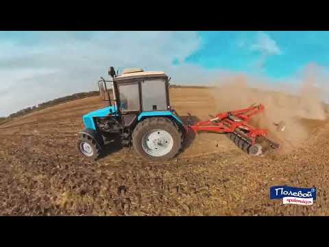 Видео: Борона дисковая MIX-350. Второй след обработки - делаем красоту!  #фермер #сельское хозяйство