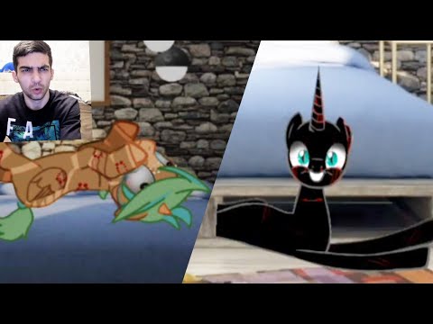 Видео: Дядя в темном углу / Пони Страшилка - Реакция