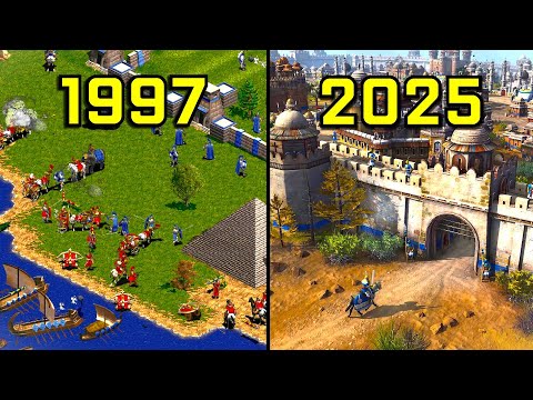 Видео: Эволюция Age of Empires 1997-2025
