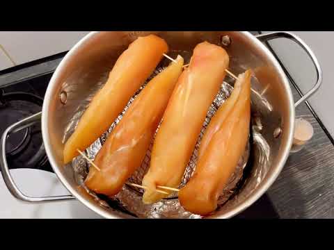 Видео: 👍🤤Коптим в кастрюле сыровяленое Карпаччо