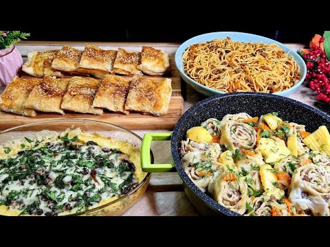 Видео: ЧЕТЫРЕ БЛЮДА ИЗ ФАРША☆ОБЕДЫ И УЖИНЫ НА НЕСКОЛЬКО ДНЕЙ