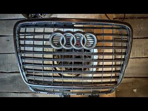 Видео: Custom решетка радиатора audi a4 b7