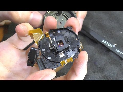 Видео: Не выдвигается объектив. Фотокамера Samsung S1060. Ремонт объектива