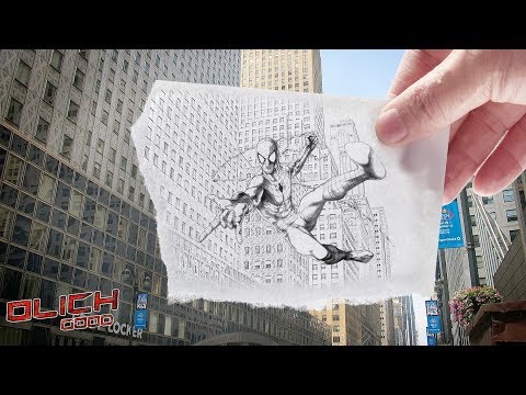 Видео: Как сделать эффект рисунка карандашом. Добавляем рисунок карандашом в фото реального места.