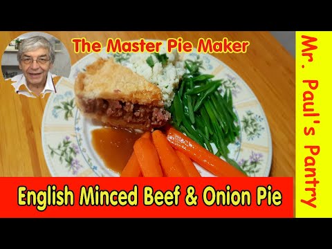 Видео: Английский пирог с говяжьим фаршем и луком
