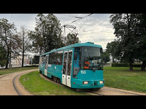 Видео: Минский Трамвай. Круг по 4 маршруту | Minsk Tram. Route №4