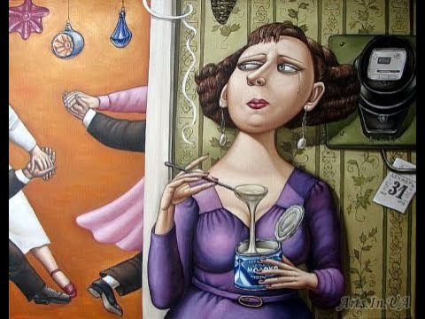 Видео: Анжела Джерих и её картины о жизни в стране, которой уже нет