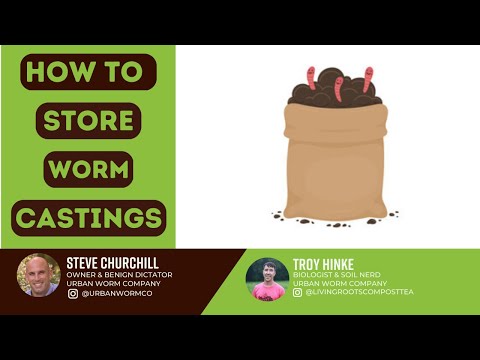 Видео: Как хранить червячные отливки