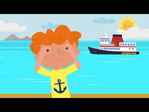 Видео: КОТЭ ТВ ⛵️ Корабли + Купаемся 🌊 Веселая песня мультфильм про разные лодки и корабли