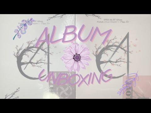 Видео: Unboxing EPEX 4th EP Album Prelude of Love Chapter 1. Puppy Love | Распаковка альбома
