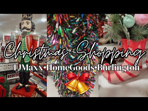 Видео: РОЖДЕСТВЕНСКИЙ МАГАЗИН СО МНОЙ • TJ Maxx • Товары для дома • Берлингтон