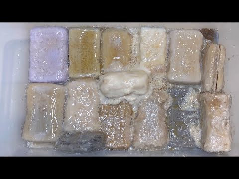 Видео: ASMR 🤎15 SOAKED TAR SOAPS | АСМР 🤎15 РАЗМОКШИХ ДЕГТЯРНЫХ МЫЛ