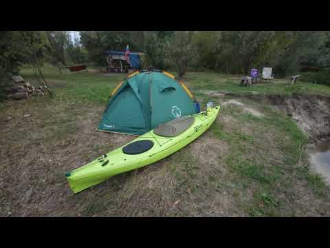 Видео: Одиночный осенний сплав по рекам Битюг - Дон (1-я часть). Мечётка - Лосево. Новая напасть на реке...