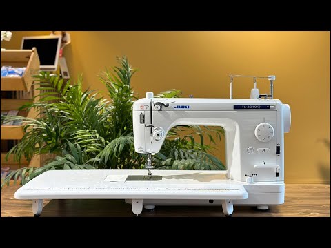 Видео: СТЕЖКА на JUKI TL-2010Q / полупромышленная швейная машина JUKI