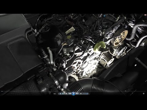 Видео: Замена комплекта ГРМ и маслонасоса на Land Rover Discovery 4  3,0 Ленд Ровер Дискавери 4 2009 2часть