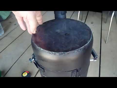 Видео: Мини печка на все случаи жизни