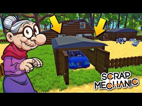 Видео: 🚘 МУЖИКИ ПОМОГАЮТ БАБКЕ ПОСТАВИТЬ ГАРАЖ 🚘 МУЛЬТИК про ПОСТРОЙКИ в Scrap Mechanic 🔨