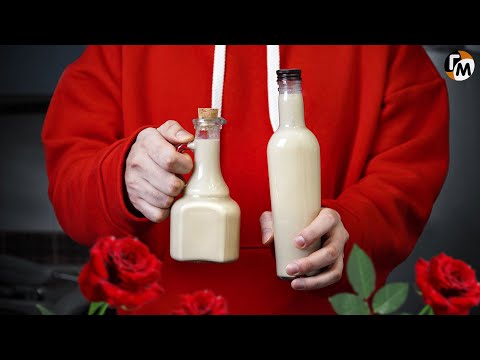 Видео: Сливочный ликер (ага, тот самый) на День Валентина | Бейлис в домашних условиях — Голодный Мужчина