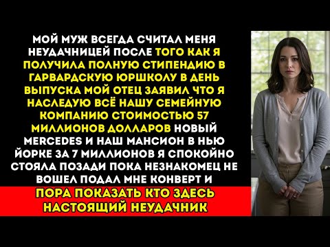 Видео: Мой муж называл меня неудачницей, пока Гарвардский Юрфак, компания за $57 миллионов, «Мерседес»