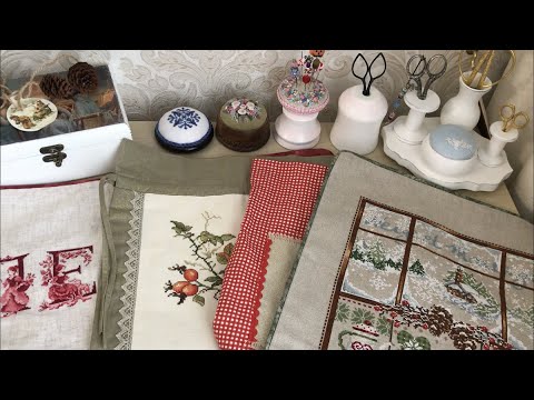 Видео: #4 Моя прикладная вышивка/ Вышивка крестиком/ Crosstitch