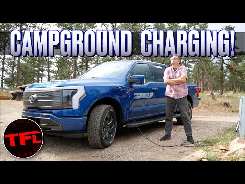 Видео: Вот каково это — заряжать электромобиль в кемпинге. Подсказка: другие туристы вас не очень любят!
