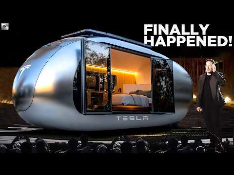Видео: Tesla Tiny House Илона Маска за 6579 долларов: раскрыты 7 шокирующих вариантов бесплатного земель...