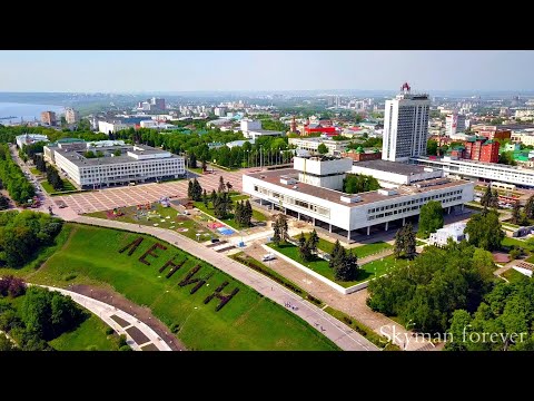 Видео: Ульяновск 2019 — центральные районы города с высоты птичьего полёта