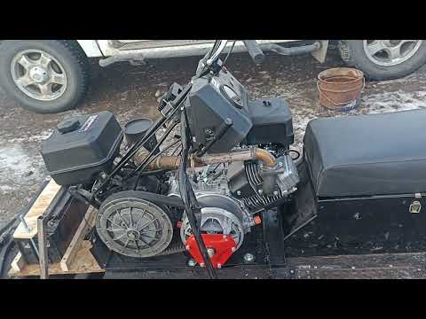 Видео: Лифан КР-500 , 22 л.с. на Буран