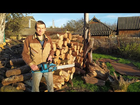 Видео: Отзыв акумуляторная цепная пила бесщеточная прямым приводом Kraissmann 4051 AKS-BL