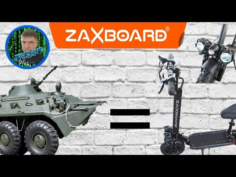 Видео: Zaxboard Hunter V3 OFF ROAD Aqua 2400w! Часть1: Как настроить и как убрать косяки.