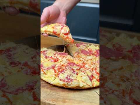 Видео: Пицца из лаваша за 7 минут на сковородке #еда #пицца #лаваш