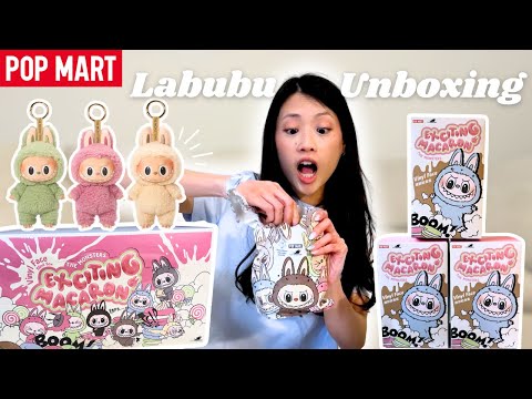 Видео: Что случилось с качеством Labubu? (Увлекательная распаковка макарон)