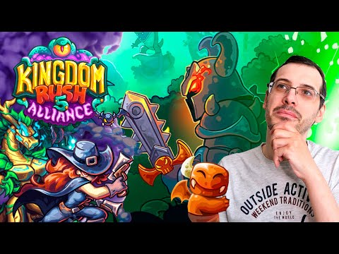 Видео: И демонов я кидал им в лицо! | Kingdom Rush 5 Alliance #35