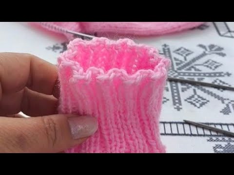 Видео: Фабричное закрытие резинки 2×2. Tubular bind-off for 2×2 ribs.