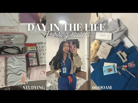 Видео: День из жизни студентки-медсестры 👩🏽‍⚕️🩺💘