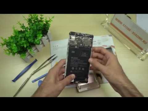 Видео: Xiaomi Mi Max, снимаем крышку - смотрим что под ней
