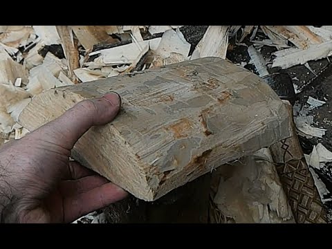 Видео: ЧТО ПОЛУЧИЛОСЬ из простого Горбыля / Wood Carving