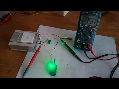 Видео: Каталитическое горение, перевод тепловой энергии в электрическую. mV.