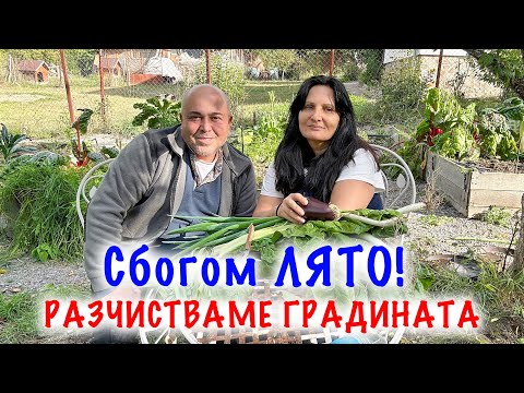 Видео: Край на сезона | Разчистваме градината и си казваме всичко