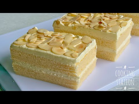 Видео: Очень вкусный ванильный торт Easy Recipe With Easy Buttercream