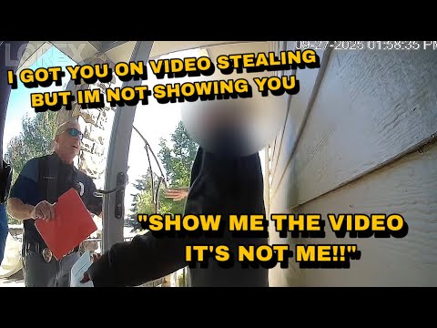 Видео: Полицейский покажет видео её «воровства» только в том случае, если она сознается в этом