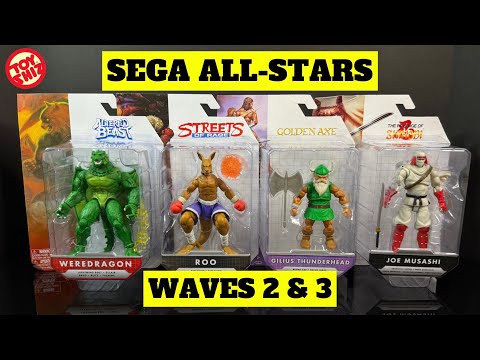 Видео: SEGA ALL-STARS WAVES 2 и 3 2025 | Shinobi/Altered Beast/SoR/Golden Axe | Jakks Pacific