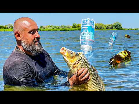 Видео: САЗАНЫ ПРУТ КАК БЕШЕНЫЕ! РАСКИДАЛ ПО РЕКЕ БУТЫЛКИ И БЫЛ УДИВЛЕН! РЫБАЛКА С НОЧЕВКОЙ НА САЗАНА!