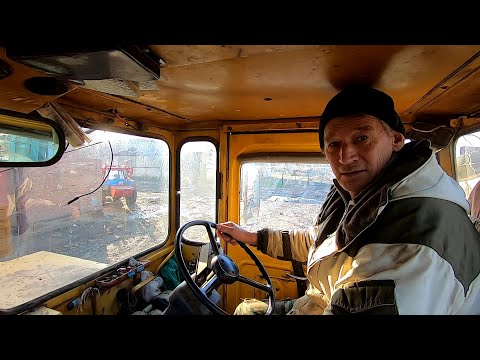 Видео: Степанович загоняет Кировец на ремонт! Желтенький закапризничал.