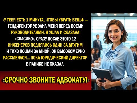 Видео: Я кивнула «спасибо»… а через 14 дней после увольнения от CEO продала патент за $1,1 млрд конкуренту