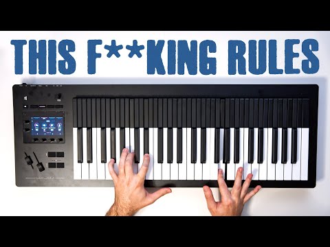 Видео: Я никогда раньше не пользовался такой клавиатурой