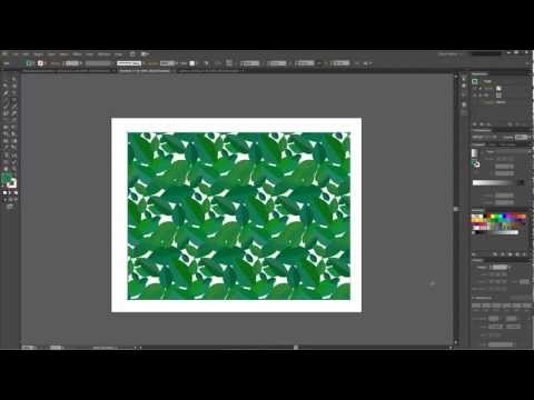 Видео: Создание паттерна в Illustrator CS6