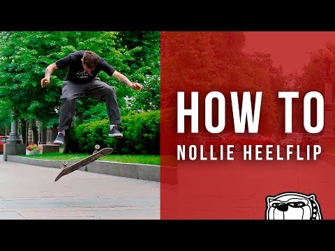 Видео: Видео школа скейтбординга - Nollie Heelflip [21 серия]