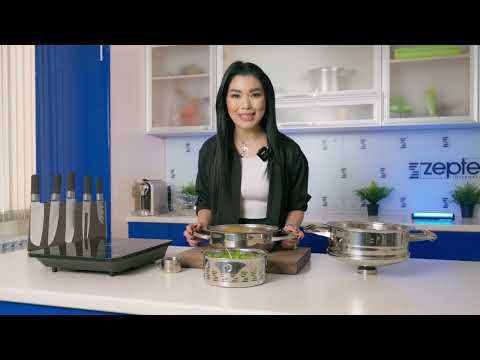 Видео: Технология приготовления в посуде Zepter с Назымой Гадильбек