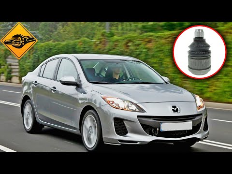 Видео: Мазда 3, Mazda 3 , шаровая опора #Mazda